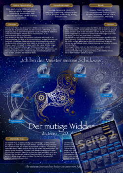 AstroKompass für den Widder (21. März - 20. April)